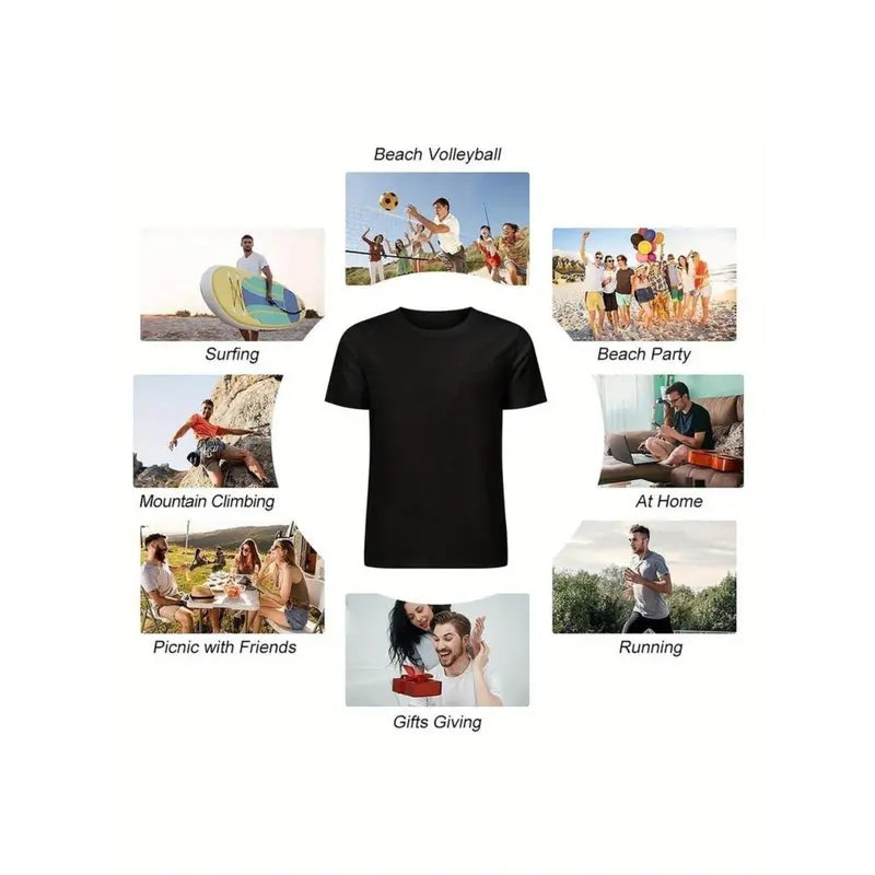 Kids' Cotton Crew Neck Graphic Tee - 9-10 Years, Light Breathable, Cute Humorous, All Seasons, Unisex Top for Early Elementary Students' Birthday
