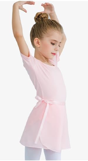 Stelle Girls Ballet Leotards Toddler Dance Combo with Skirt and Tights
