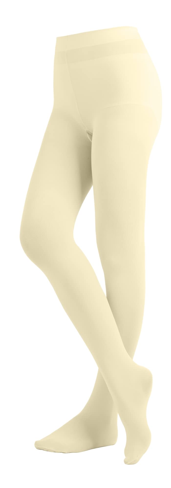 Butterfly Hosiery EMEM Apparel Girls' Opaque School Uniform Microfiber Footed Tights