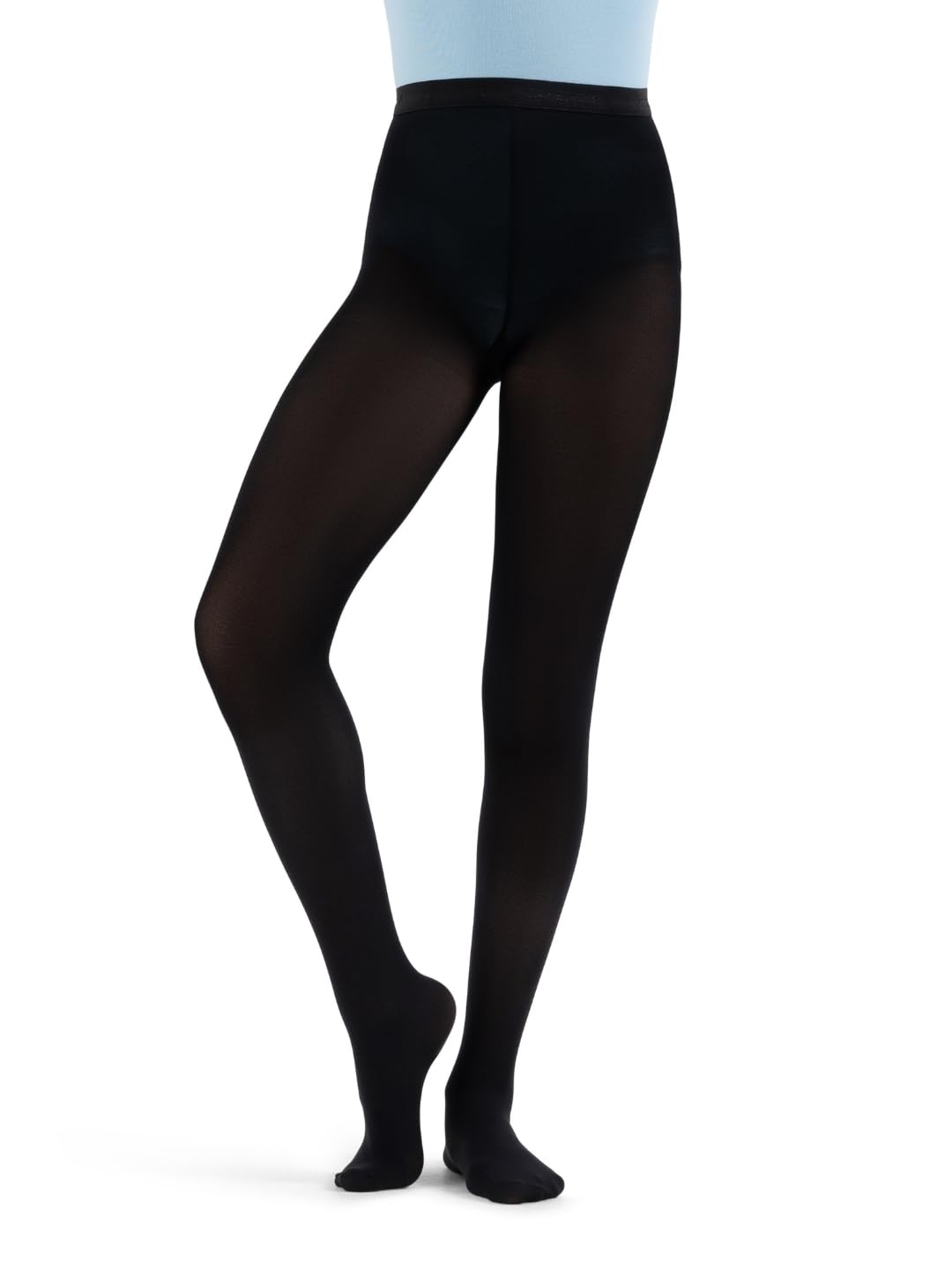 Capezio Little Girls' Hold & Stretch Footed Tight