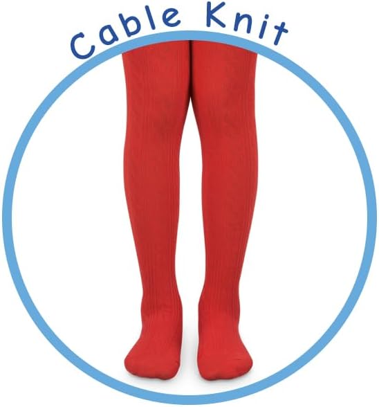 Jefferies Socks Girls 2-6X Cable Tight