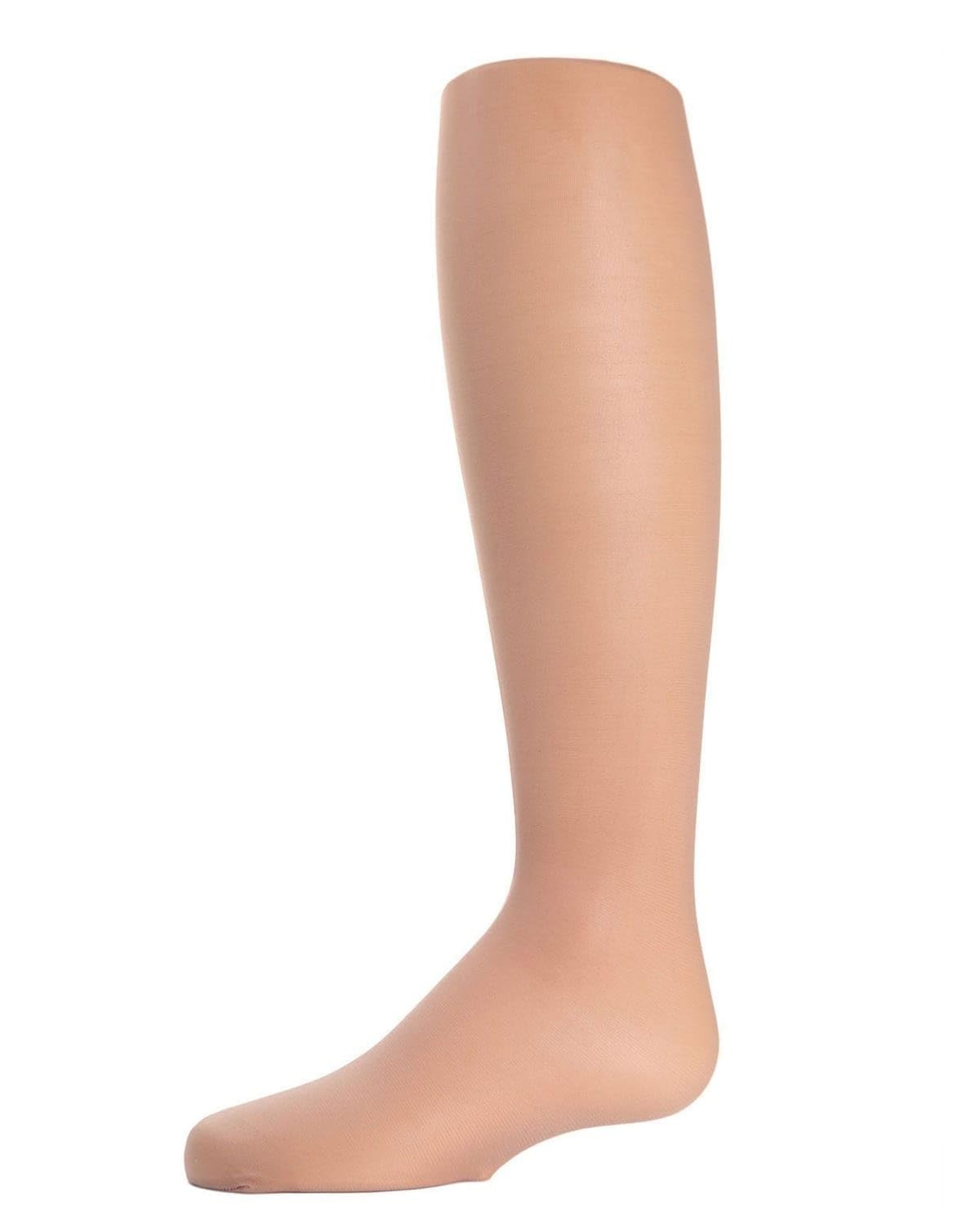 MeMoi Girls Soft Opaque Nylon Tights, Comfortable Footed Tights