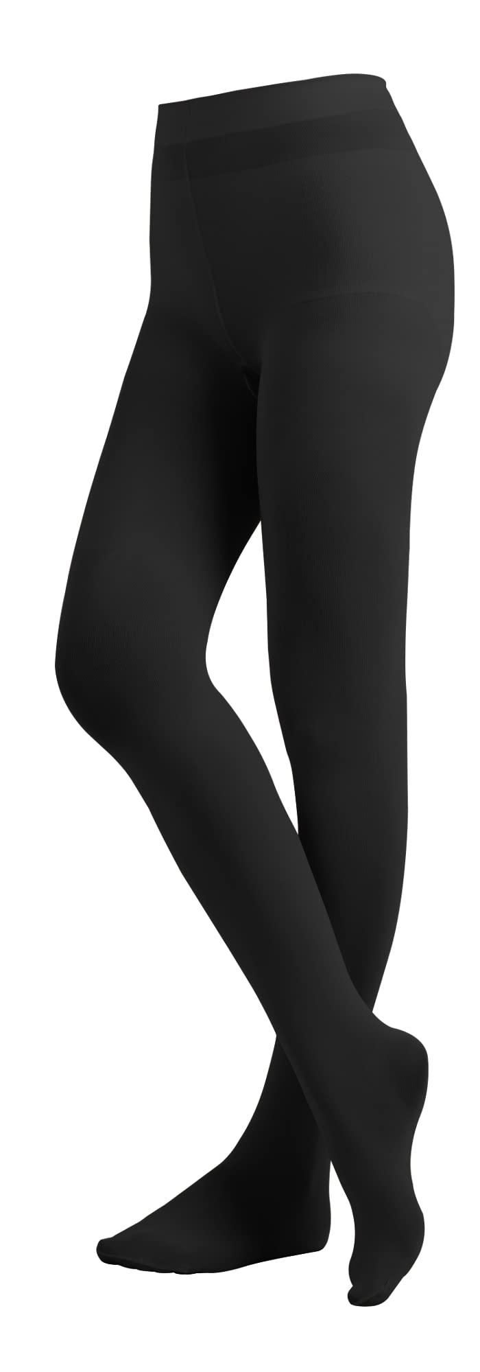 Butterfly Hosiery EMEM Apparel Girls' Opaque School Uniform Microfiber Footed Tights