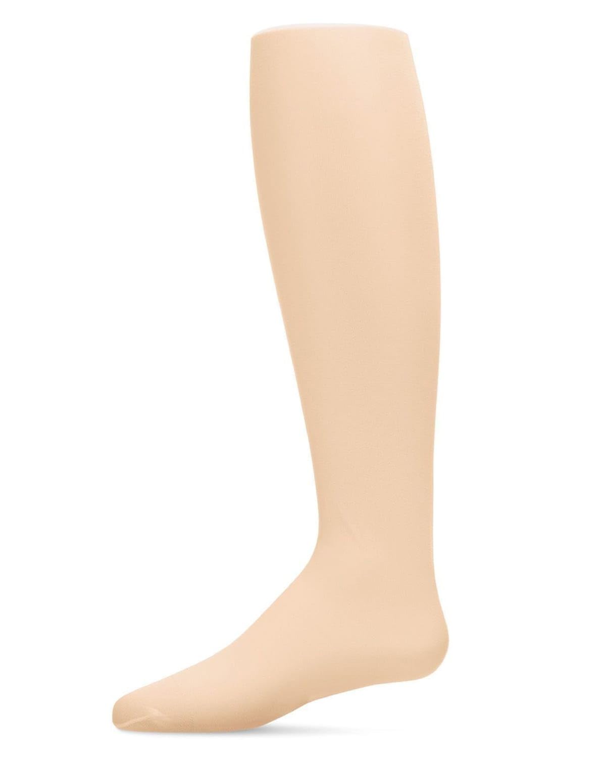 MeMoi Girls Soft Opaque Nylon Tights, Comfortable Footed Tights