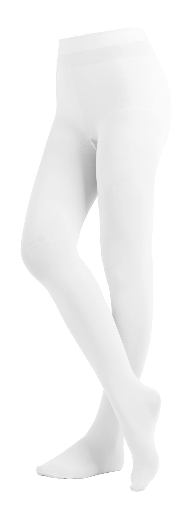 Butterfly Hosiery EMEM Apparel Girls' Opaque School Uniform Microfiber Footed Tights
