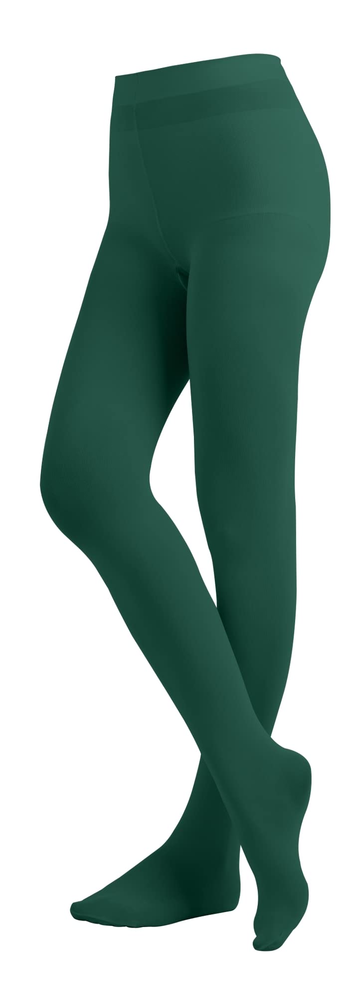 Butterfly Hosiery EMEM Apparel Girls' Opaque School Uniform Microfiber Footed Tights