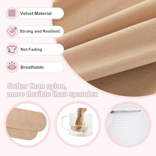Zando 4 Pairs Ballet Tights for Girls Opaque Soft Velvet Girls Tights 1-14Y