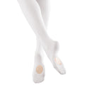 Ballet Tights for Girls Convertible Dance Tights Transition Footed Tights for Toddler Girls Stockings