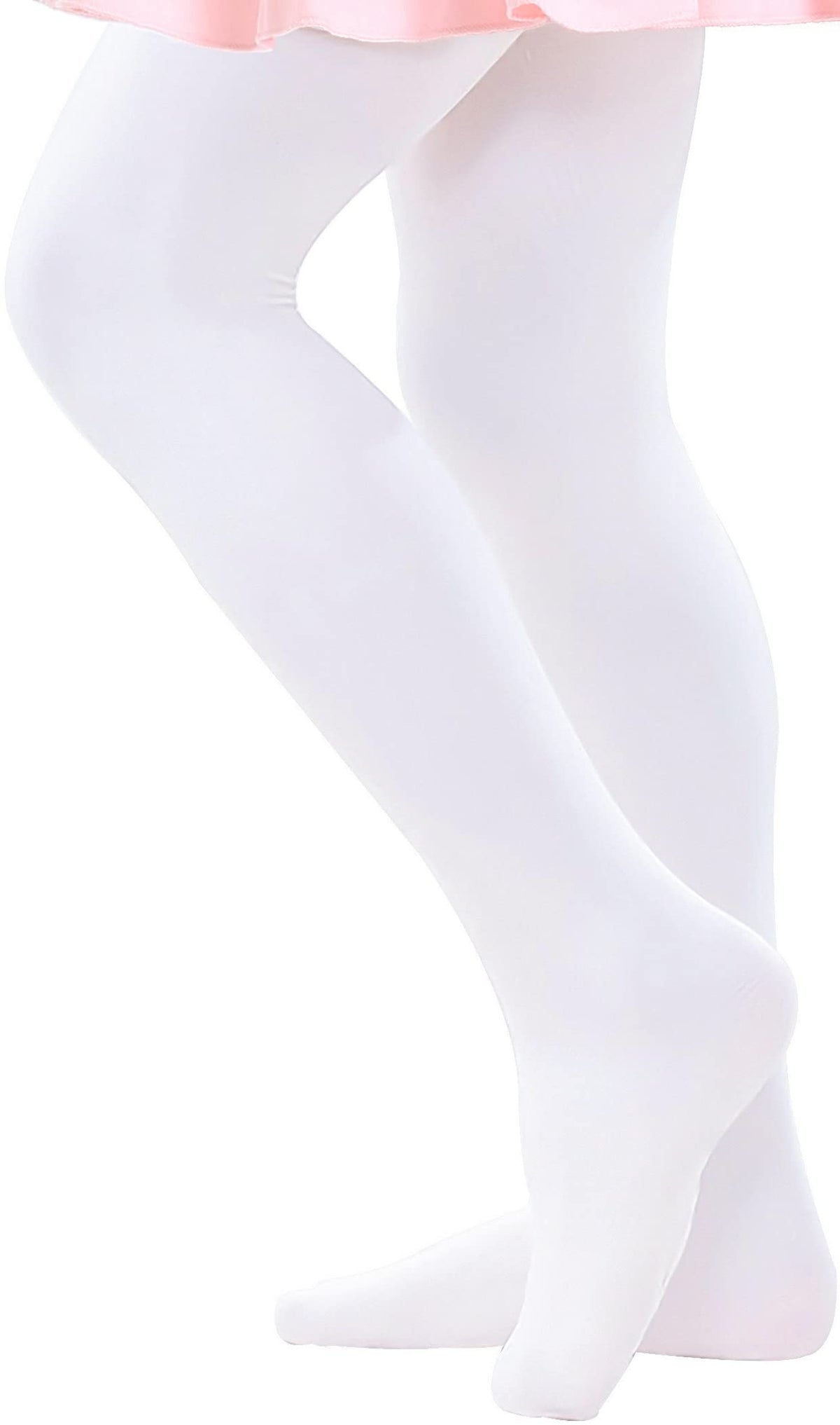 danswan Ballet Dance Tights Footed Ballet Legging Stocking for Girls Students Practice (Kids/Women/Toddler)