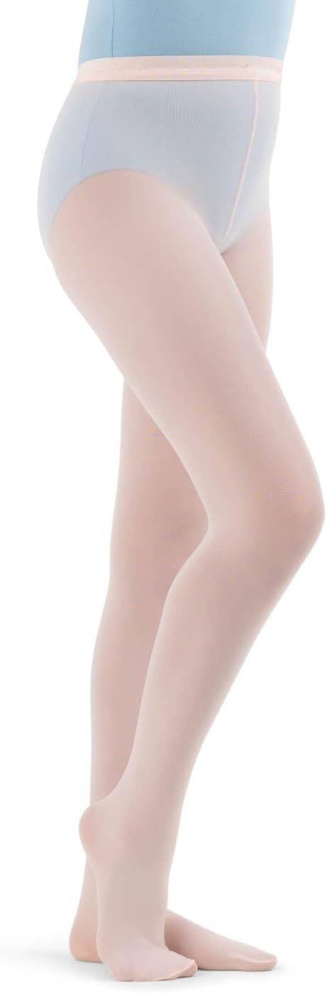 Capezio Little Girls' Hold & Stretch Footed Tight