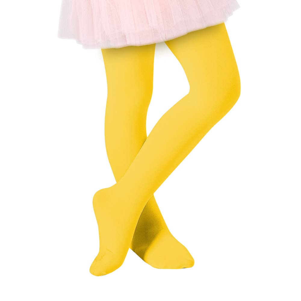 Century Star Toddler Ballet Tights for Girls Opaque Footed Dance