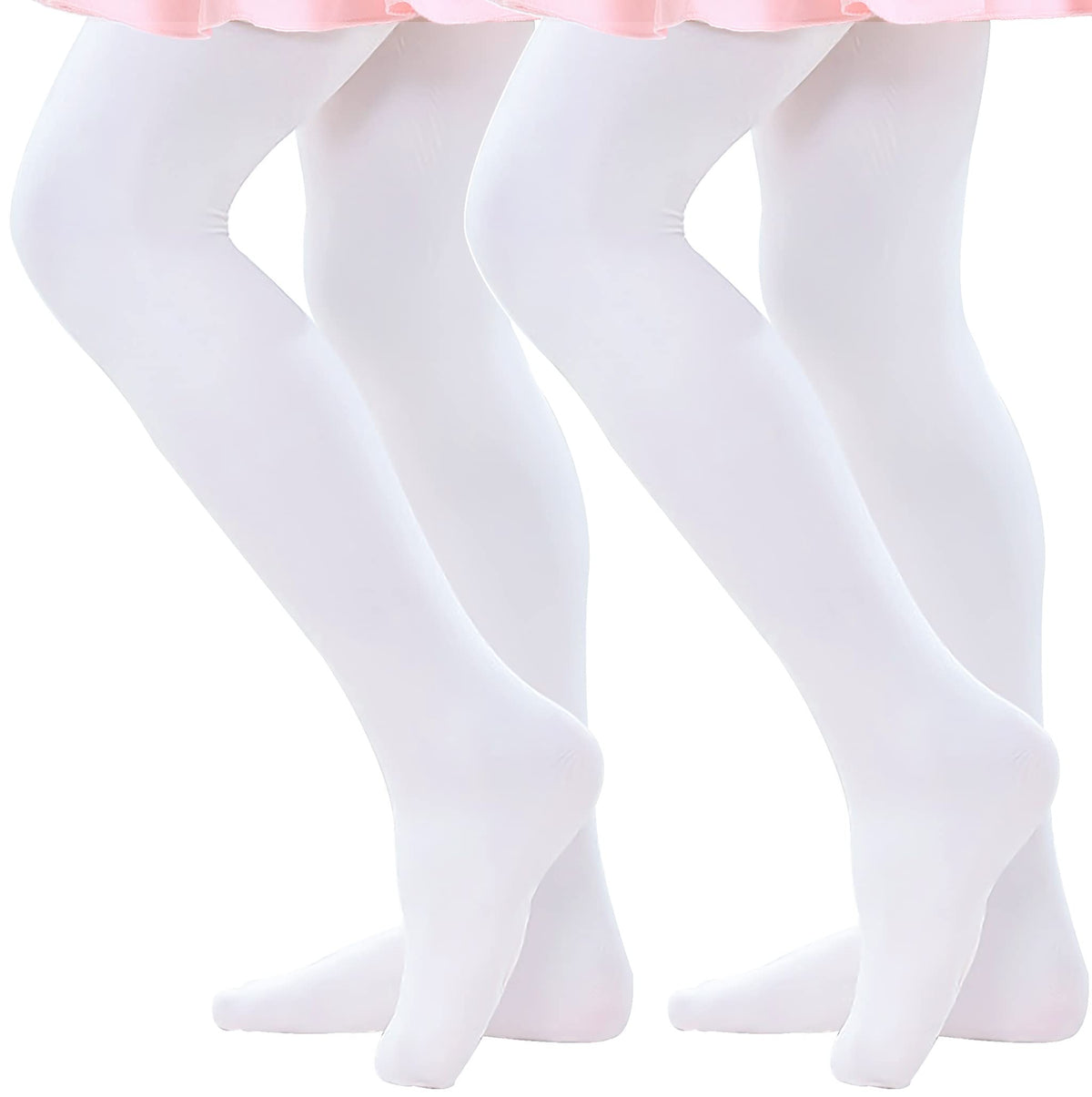 danswan Ballet Dance Tights Footed Ballet Legging Stocking for Girls Students Practice (Kids/Women/Toddler)