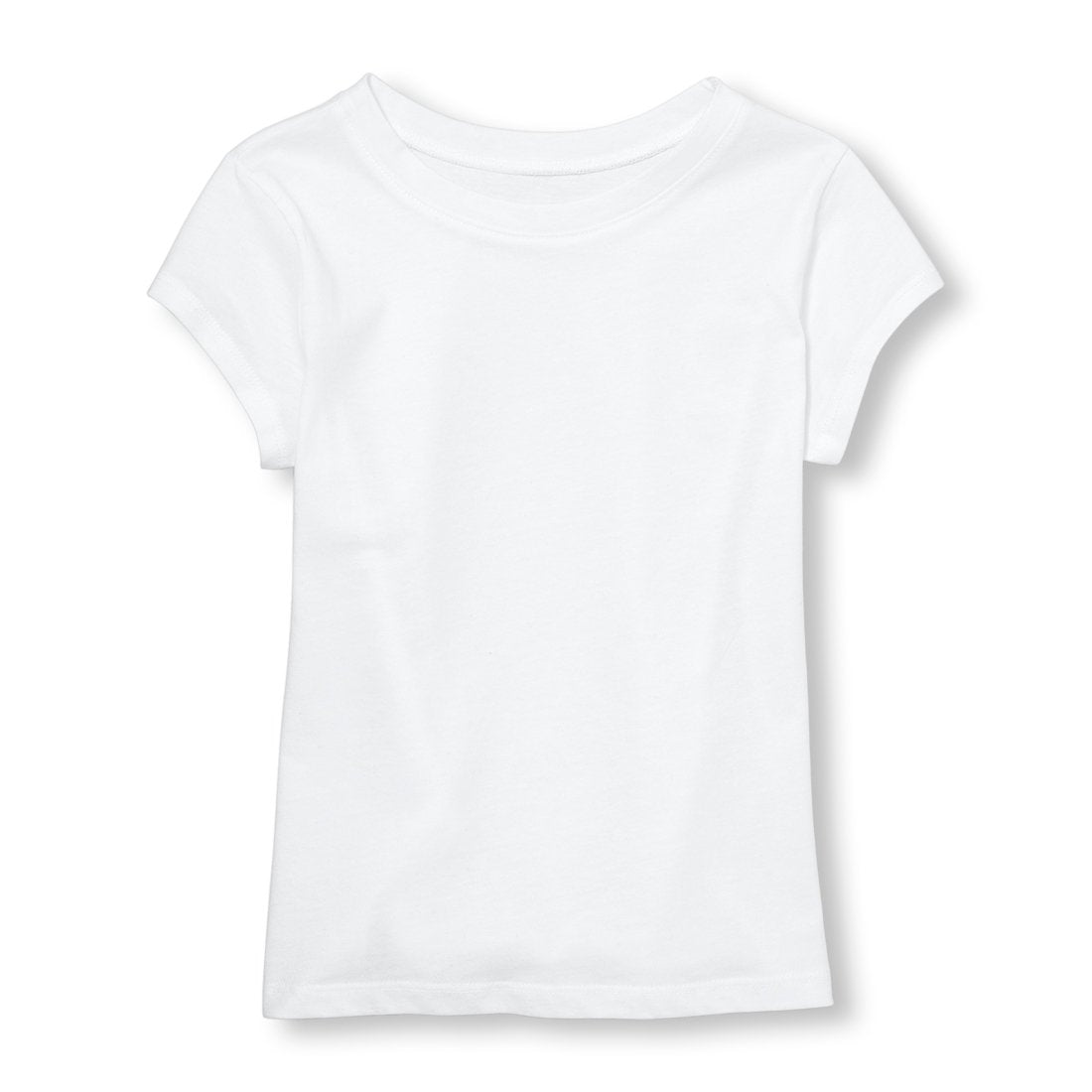 The Children's Place Girls Basic Short Sleeve Layering Tee