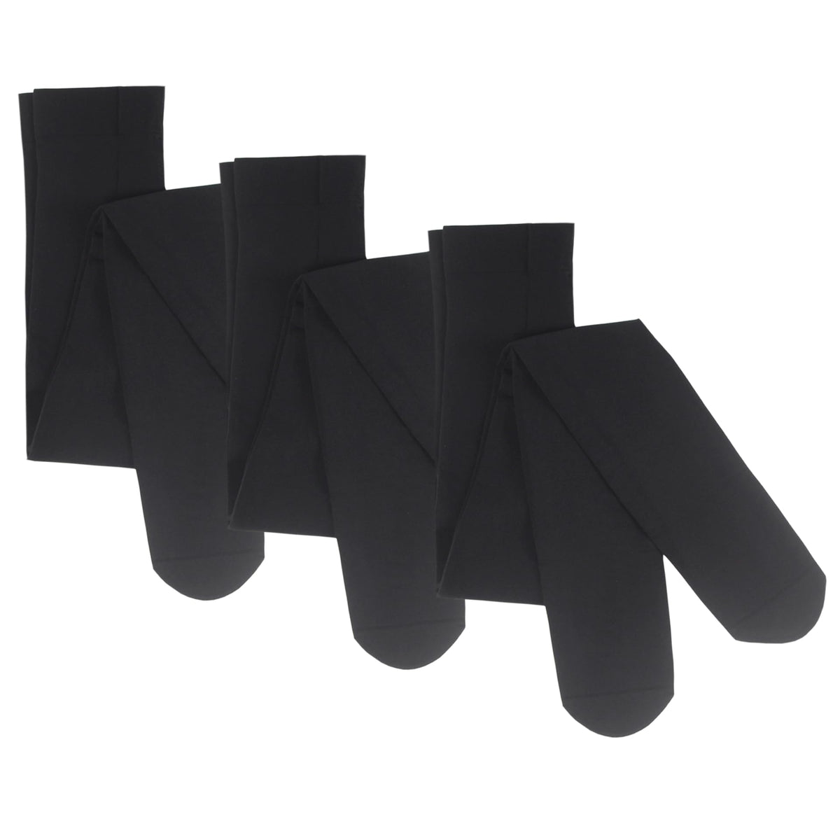 Paralinda Girls Dance Tights Student School Tights 40 Den 3-Pack