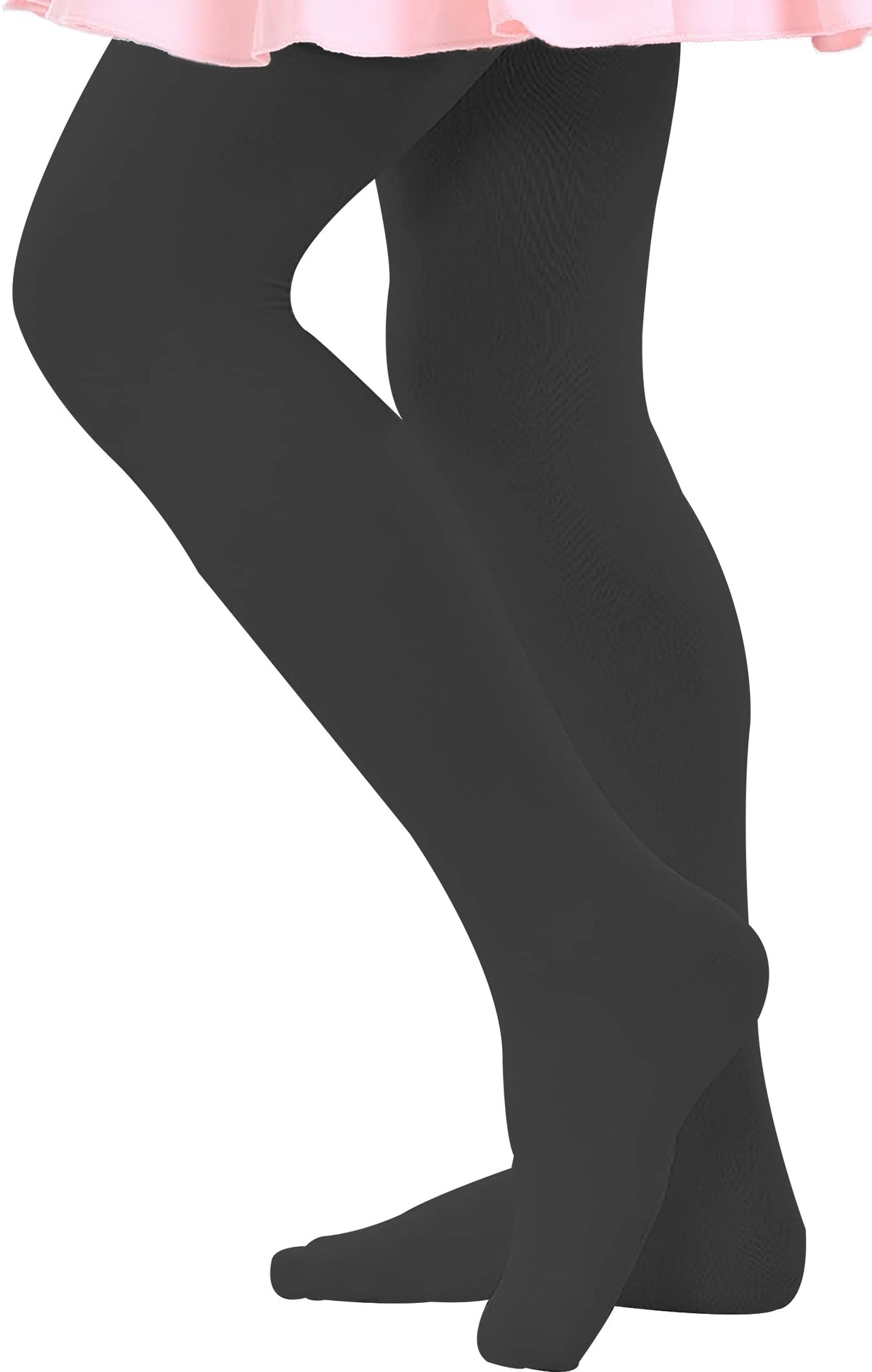danswan Ballet Dance Tights Footed Ballet Legging Stocking for Girls Students Practice (Kids/Women/Toddler)