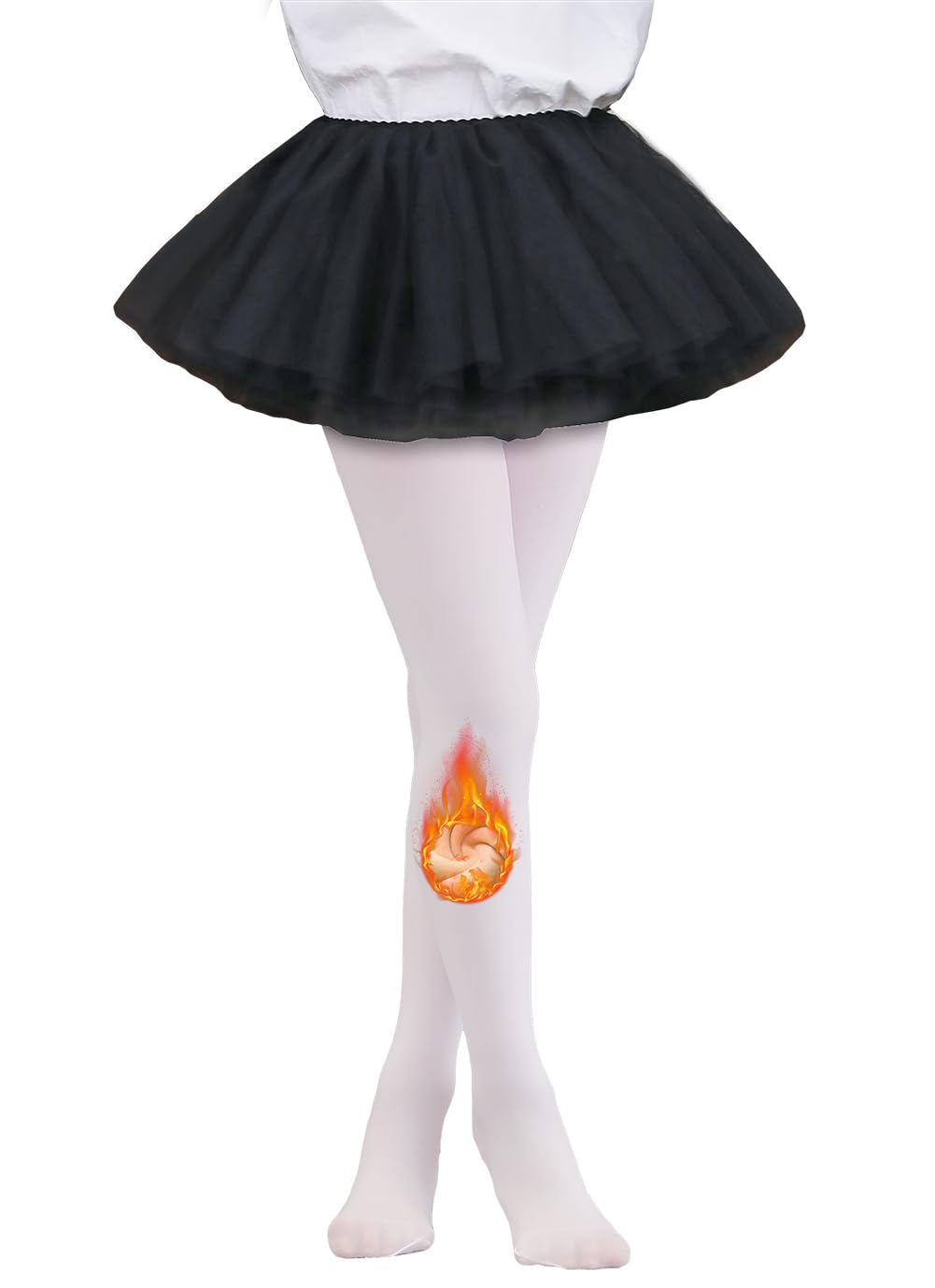 LUCKELF Toddler Girls Fleece Lined Tights Ultra Soft Thick Warm Tights for Cold Winter
