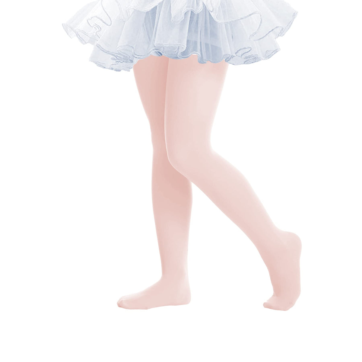 Ballet Tights for Girls - Ultra Soft Elastic Footed Tights for Toddler Girls - Warm Stockings