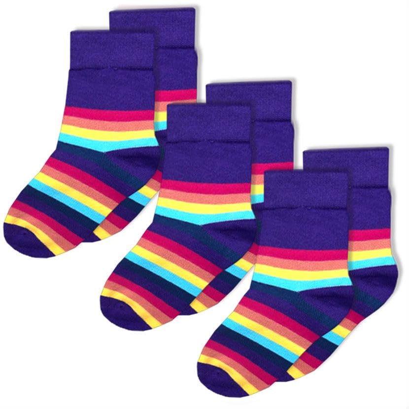VIKITA Girls tights Cotton Leggings in Spring fall winter stripe socks for girls 3-8 years