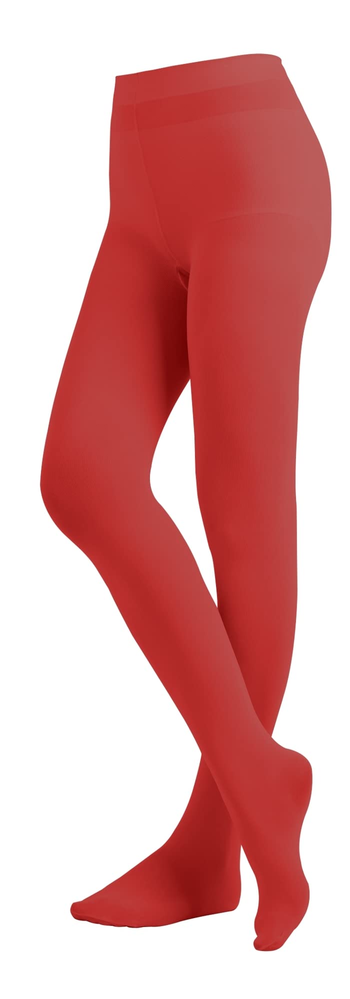 Butterfly Hosiery EMEM Apparel Girls' Opaque School Uniform Microfiber Footed Tights