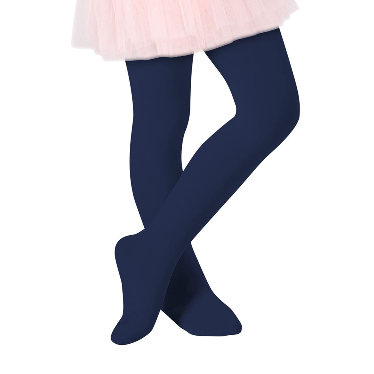 Century Star Toddler Ballet Tights for Girls Opaque Footed Dance