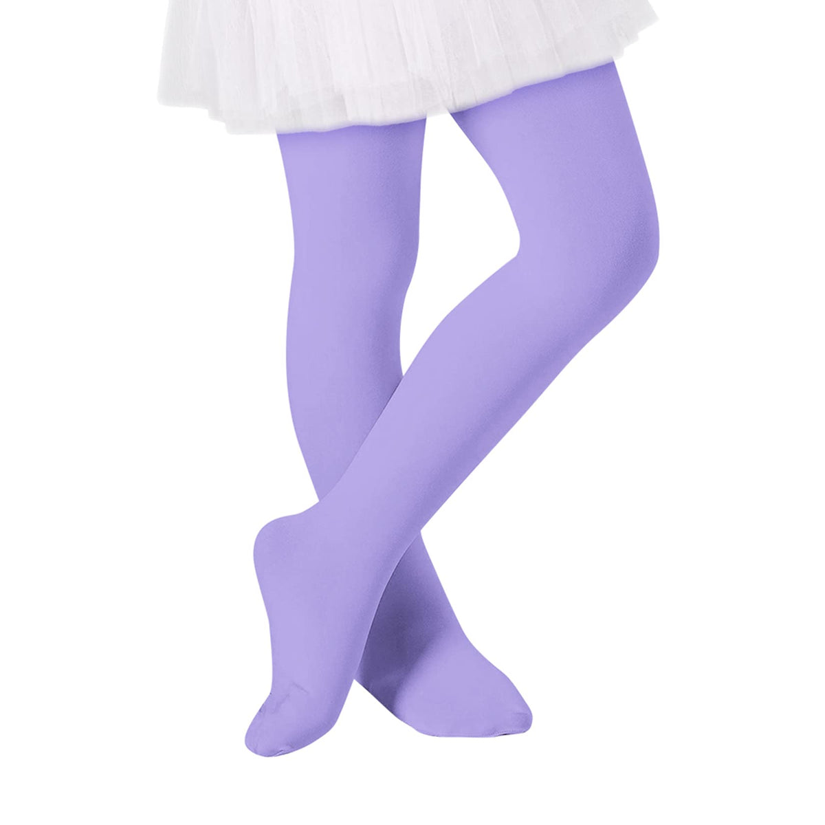 Century Star Toddler Ballet Tights for Girls Opaque Footed Dance
