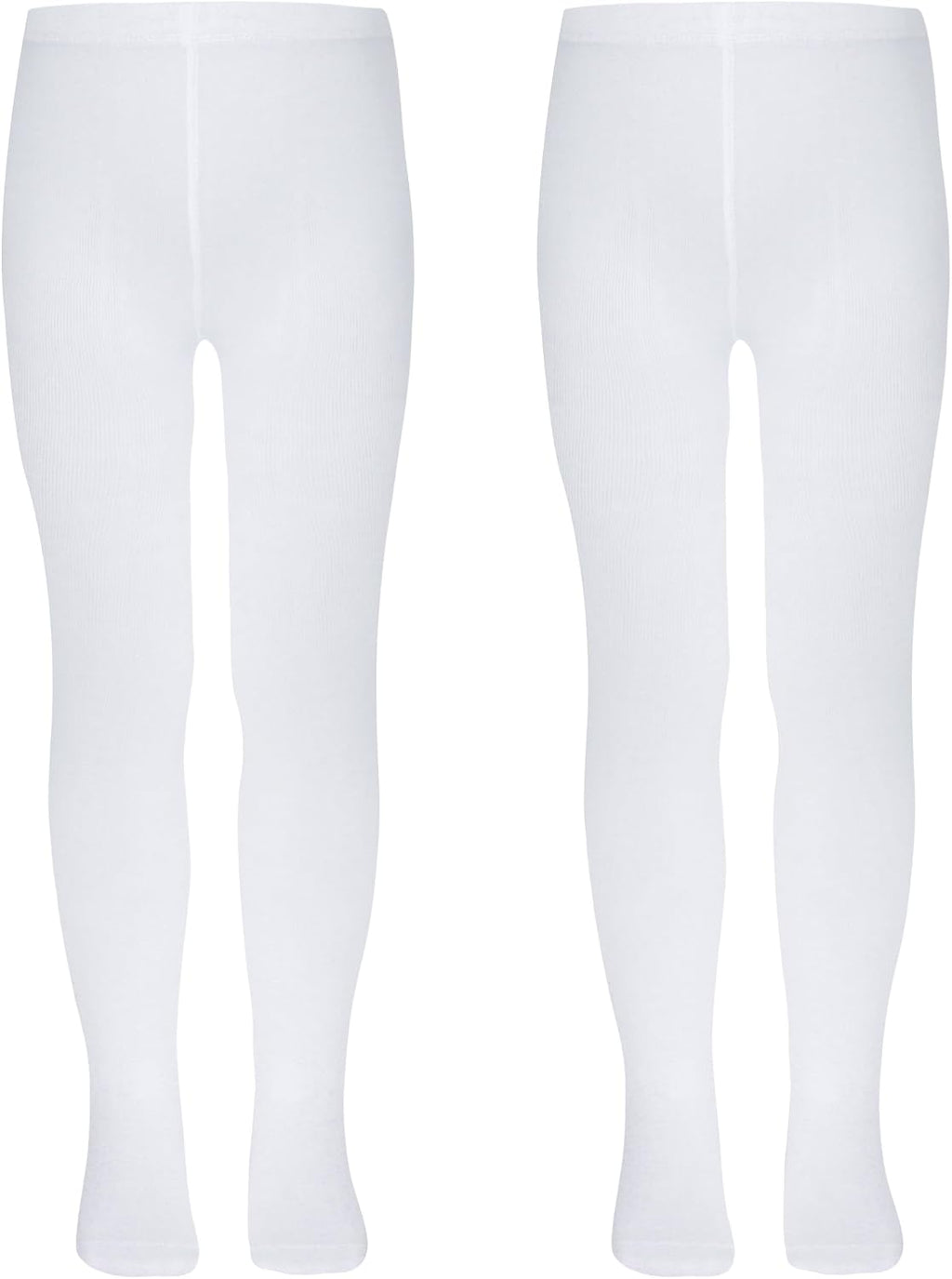 Dxhycc 2 Pack Girls Cotton Tights School Dress Tights Warm Legging 2T-13Y