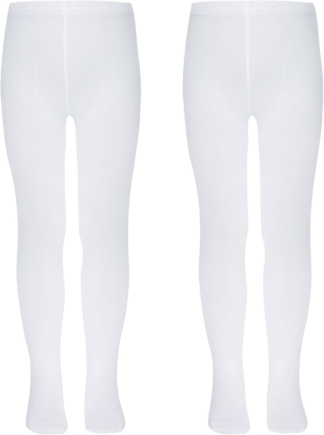 Dxhycc 2 Pack Girls Cotton Tights School Dress Tights Warm Legging 2T-13Y