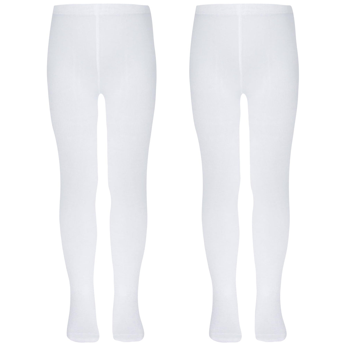 Dxhycc 2 Pack Girls Cotton Tights School Dress Tights Warm Legging 2T-13Y
