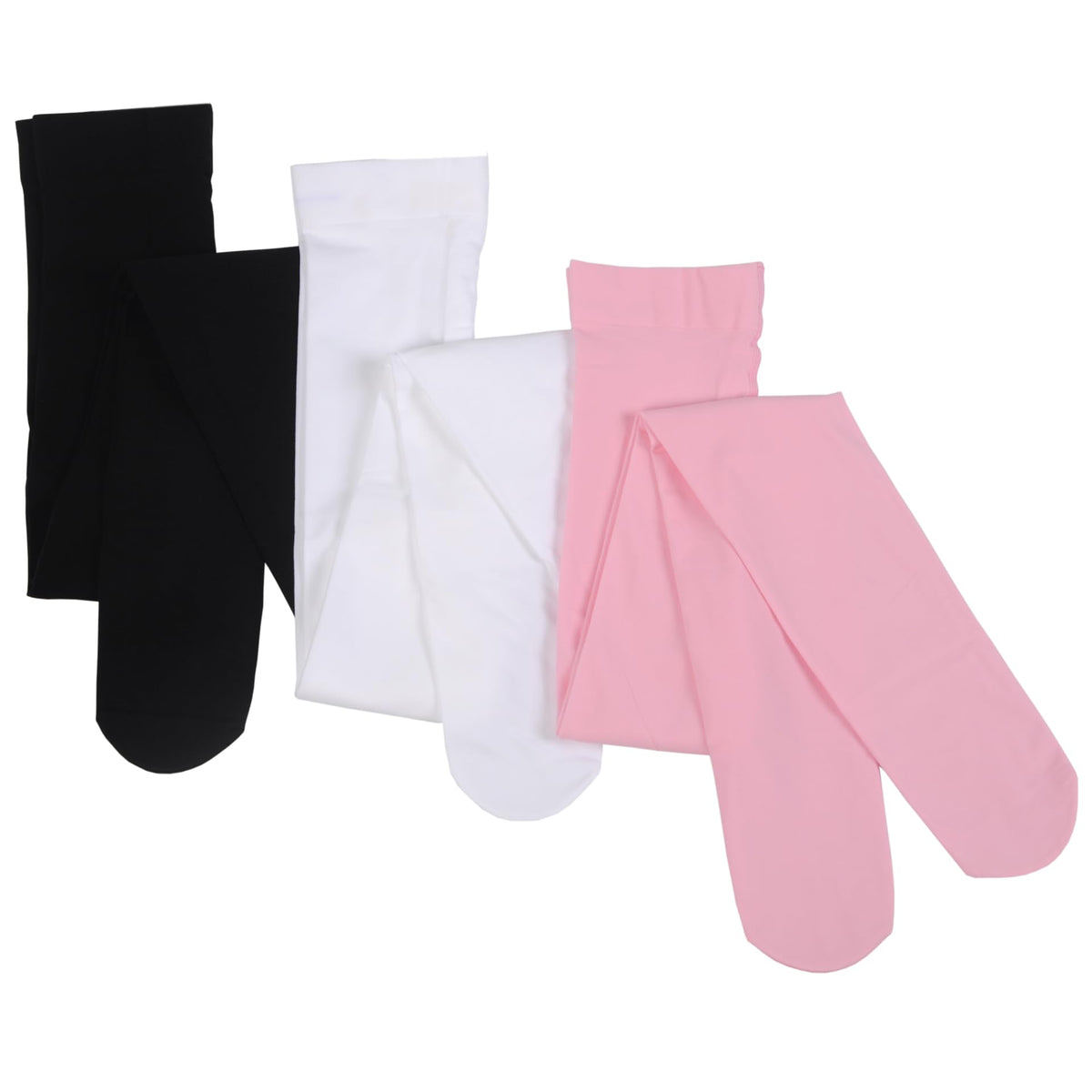 Paralinda Girls Dance Tights Student School Tights 40 Den 3-Pack