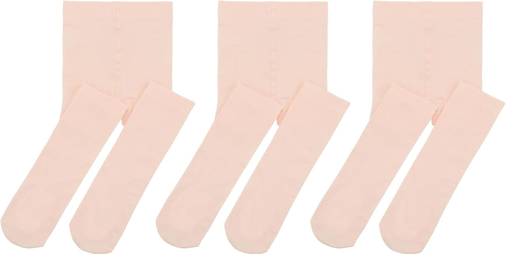 Century Star 3-Pack Girls Ballet Tights Toddler-Soft Dance Baby Tights Casual Leggings Stockings