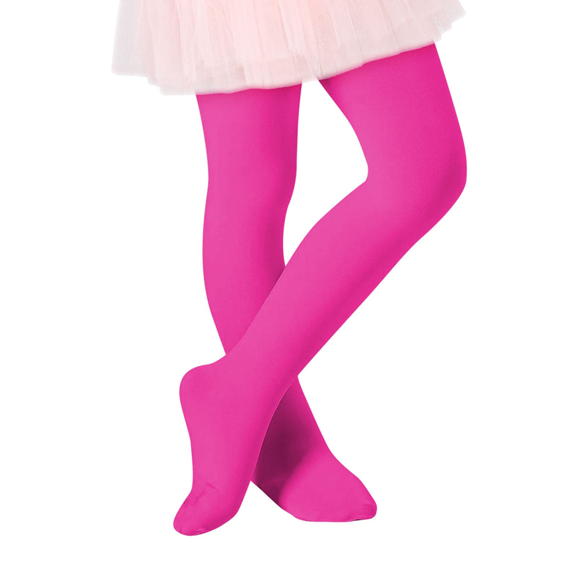 Century Star Toddler Ballet Tights for Girls Opaque Footed Dance
