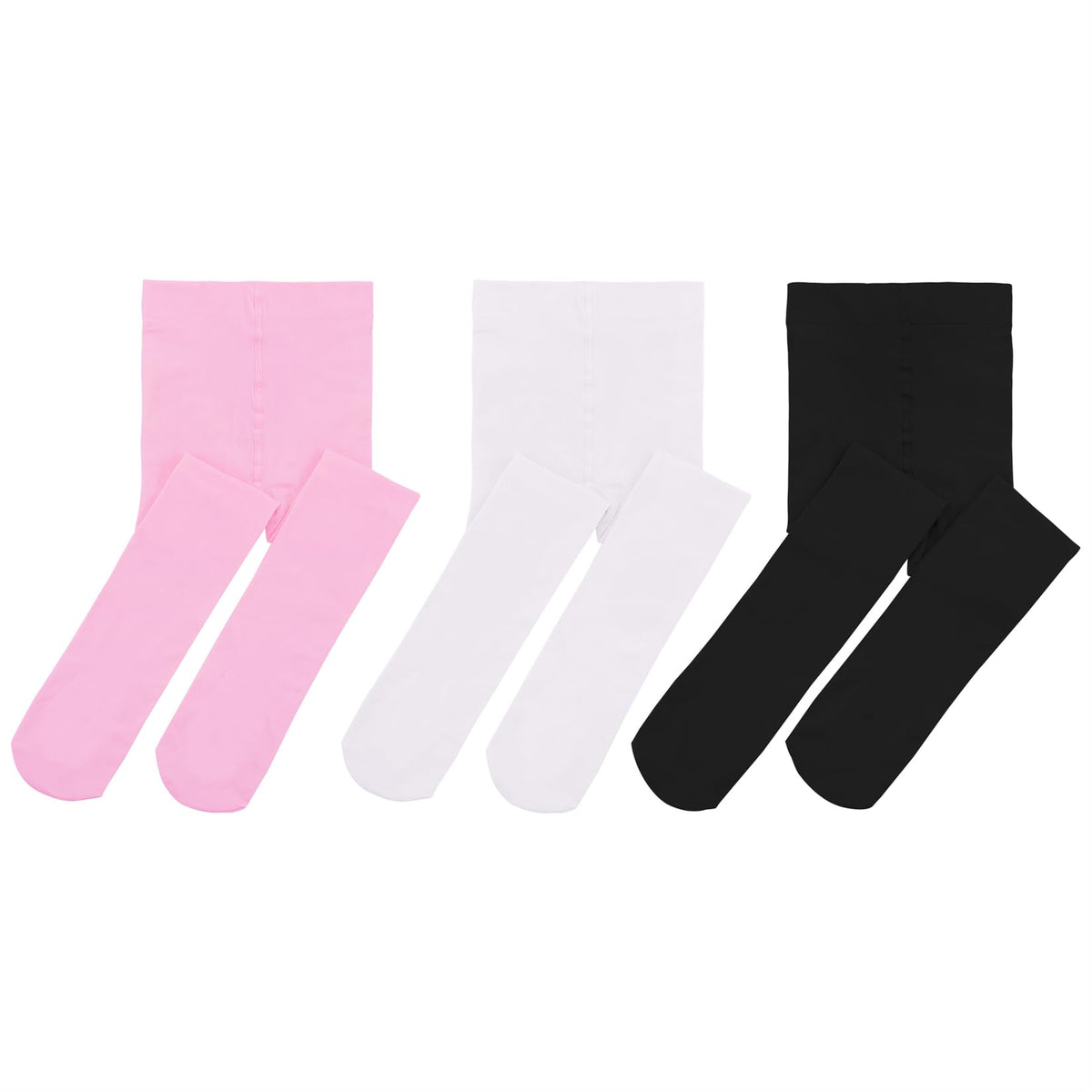Century Star 3-Pack Girls Ballet Tights Toddler-Soft Dance Baby Tights Casual Leggings Stockings