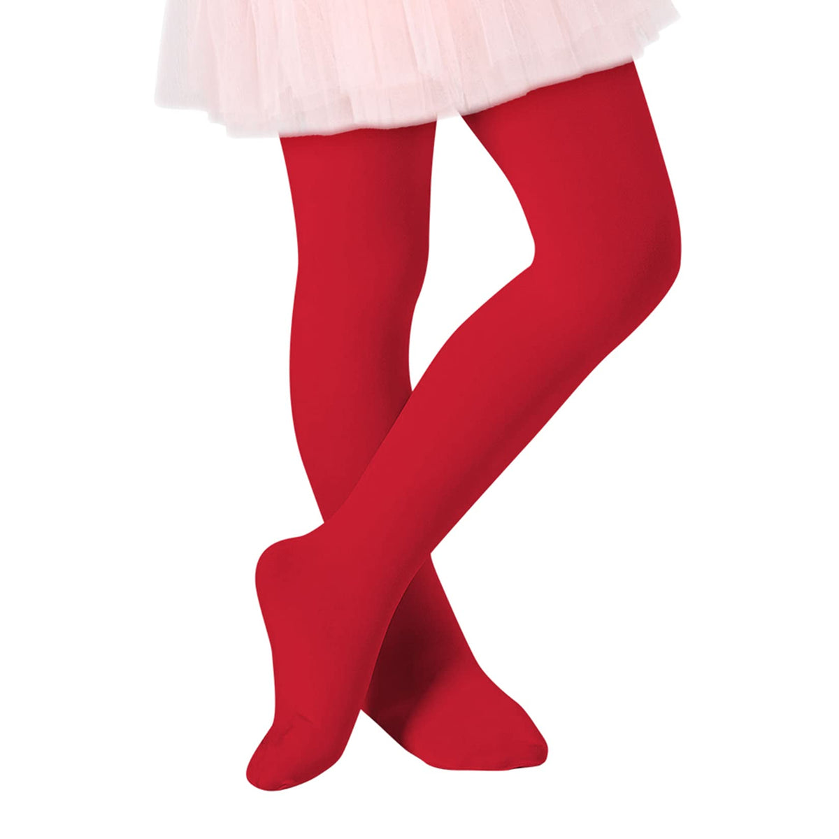 Century Star Toddler Ballet Tights for Girls Opaque Footed Dance