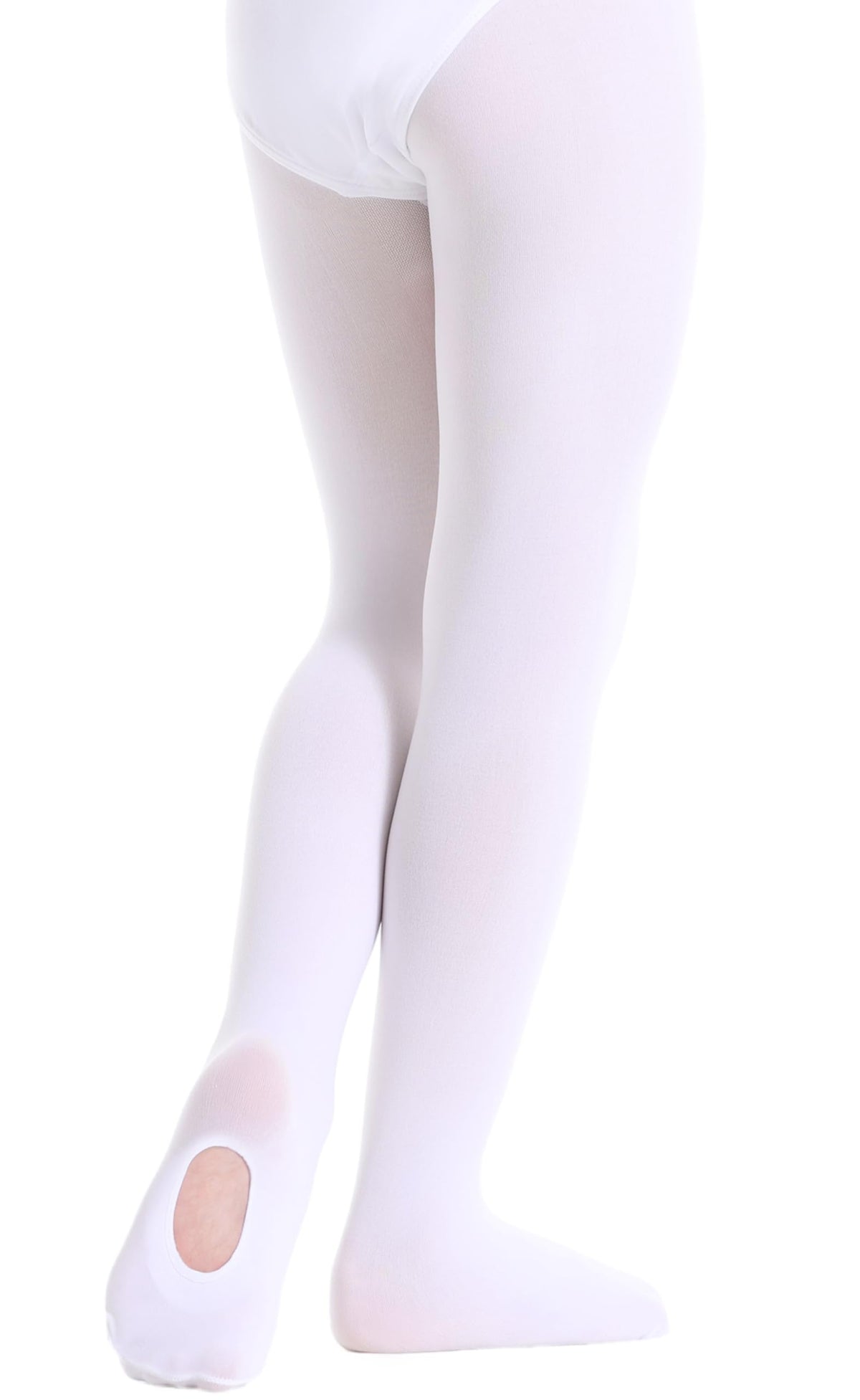 Girls Women Dance Ballet Tights Transition Leggings Ultra Soft Convertible Tights for Students (Toddler/Kids/Adult)