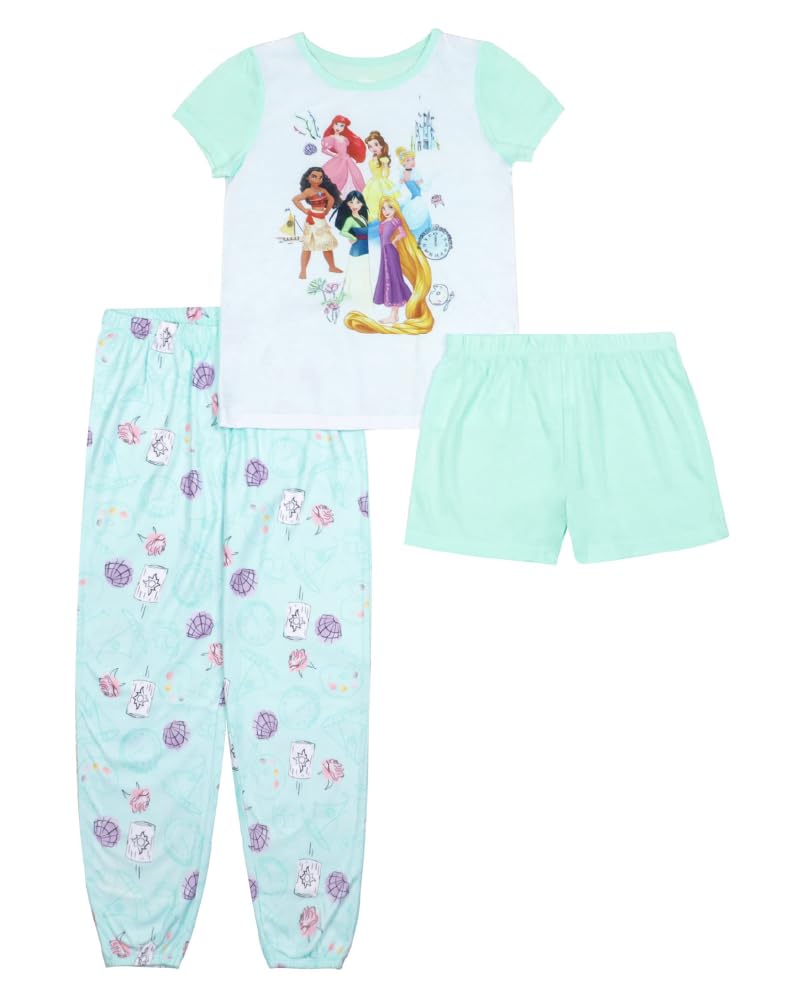 MINNIE Disney Girls Mouse 4-Piece Cotton Pajama Set