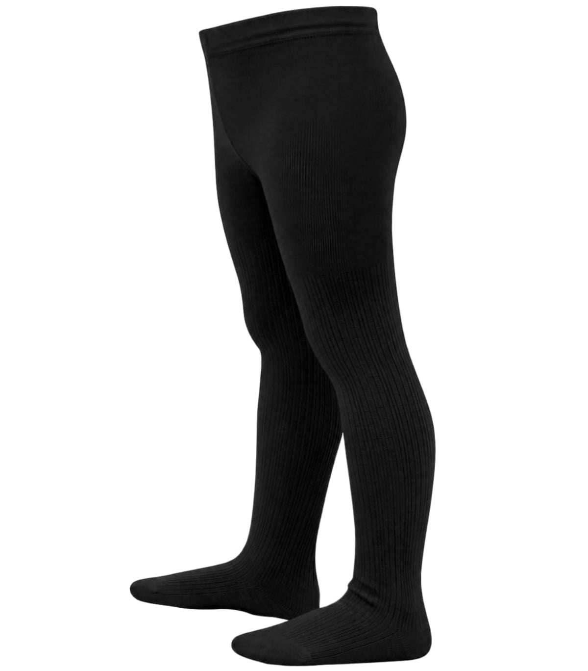 Girls Ribbed & Cable Knit Tights Cotton Seamless Dress School Leggings