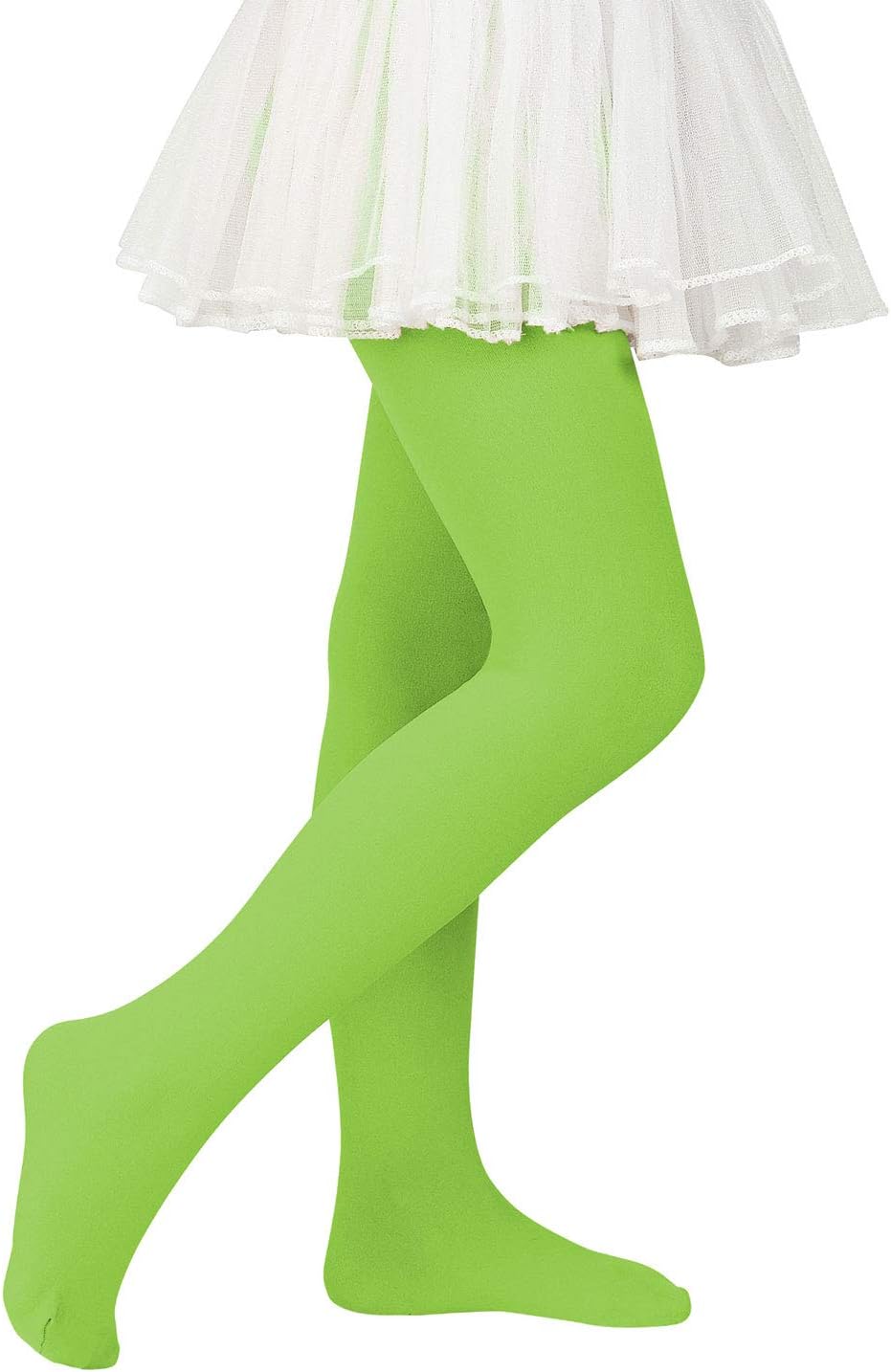 Zando Ballet Tights for Girls Ultra Soft Footed Girls Halloween Tights