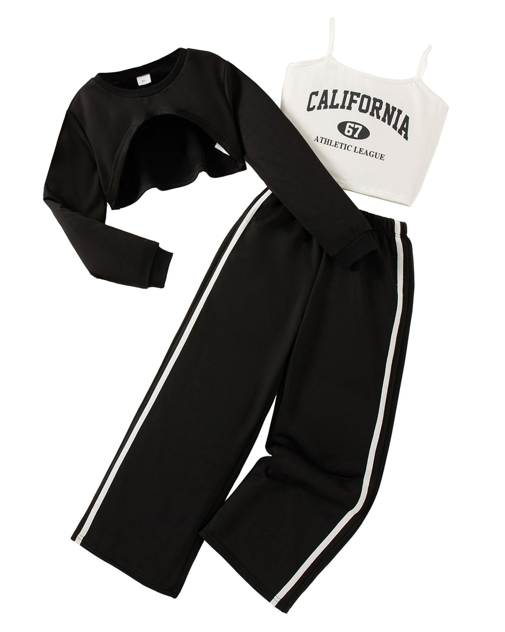 YOURUIKEY Girls Clothes 3 Piece Fall Winter Outfits for Teen 8-14Y