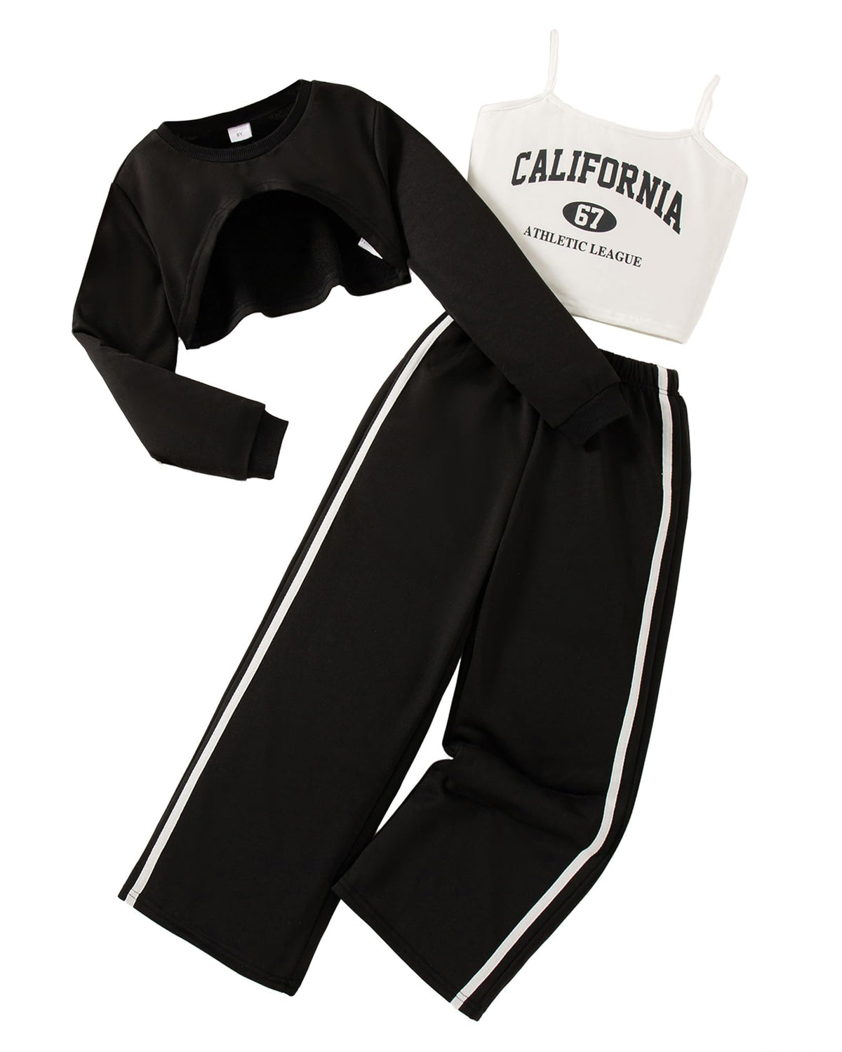 YOURUIKEY Girls Clothes 3 Piece Fall Winter Outfits for Teen 8-14Y