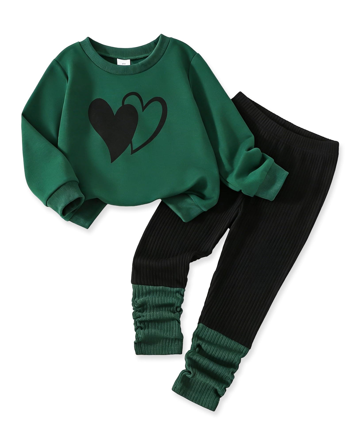 Toddler Girl Clothes Little Kids Fall Outfits Winter Sweatshirt Pants Set