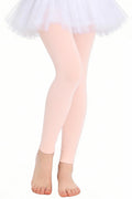 Girls Footless Tights for Dance Ballet Ultra Soft Leggings for Toddler Gymnastics Students Children Stockings