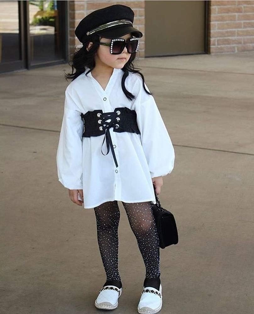LUCKELF Girls Tights Children's Fishnet Tight 12 Colors Sparkle Rhinestone Hollow Out Pantyhose
