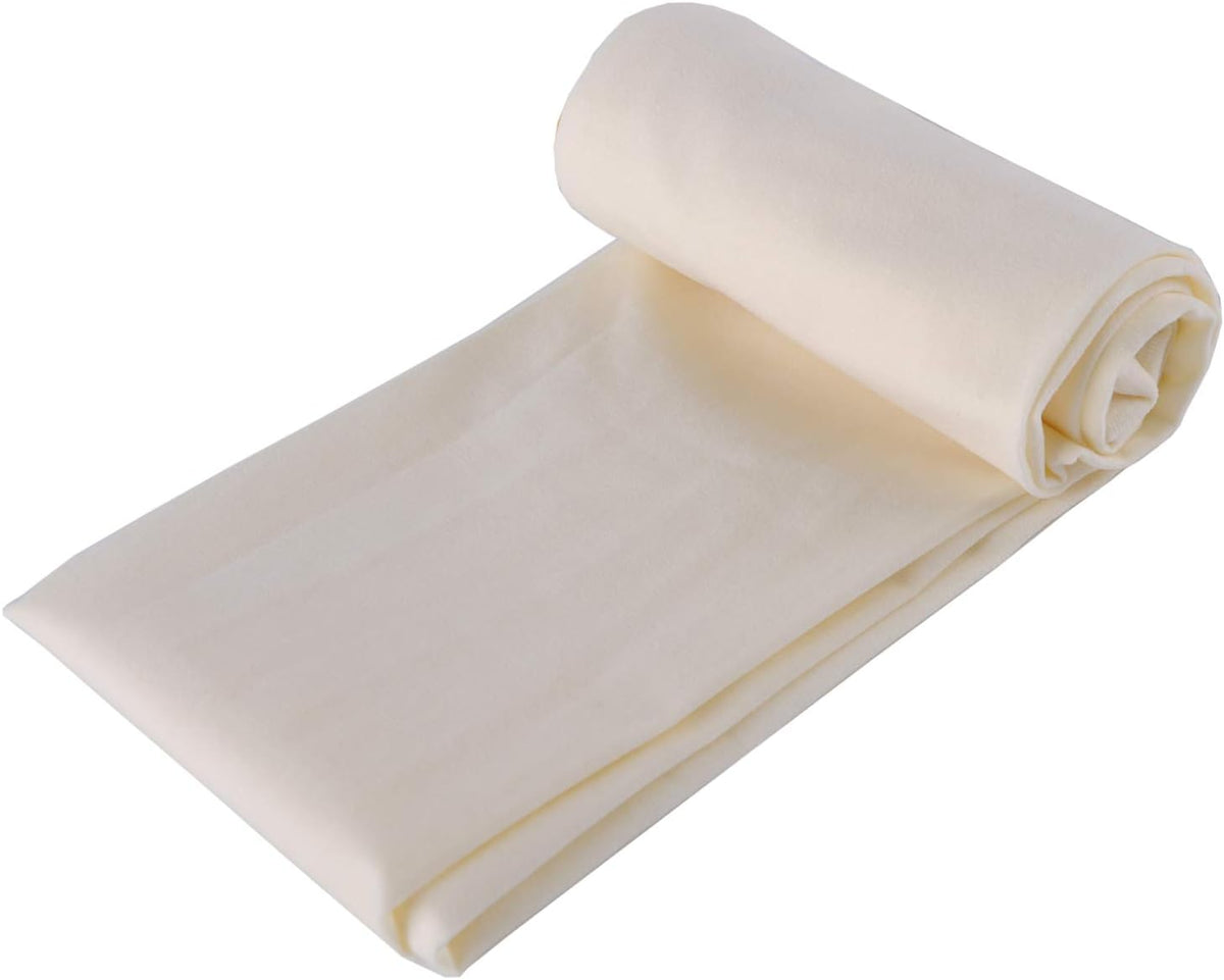 EVERSWE Girls Semi Opaque Footed Tights, Microfiber Tights (11-13 Years, Cream)