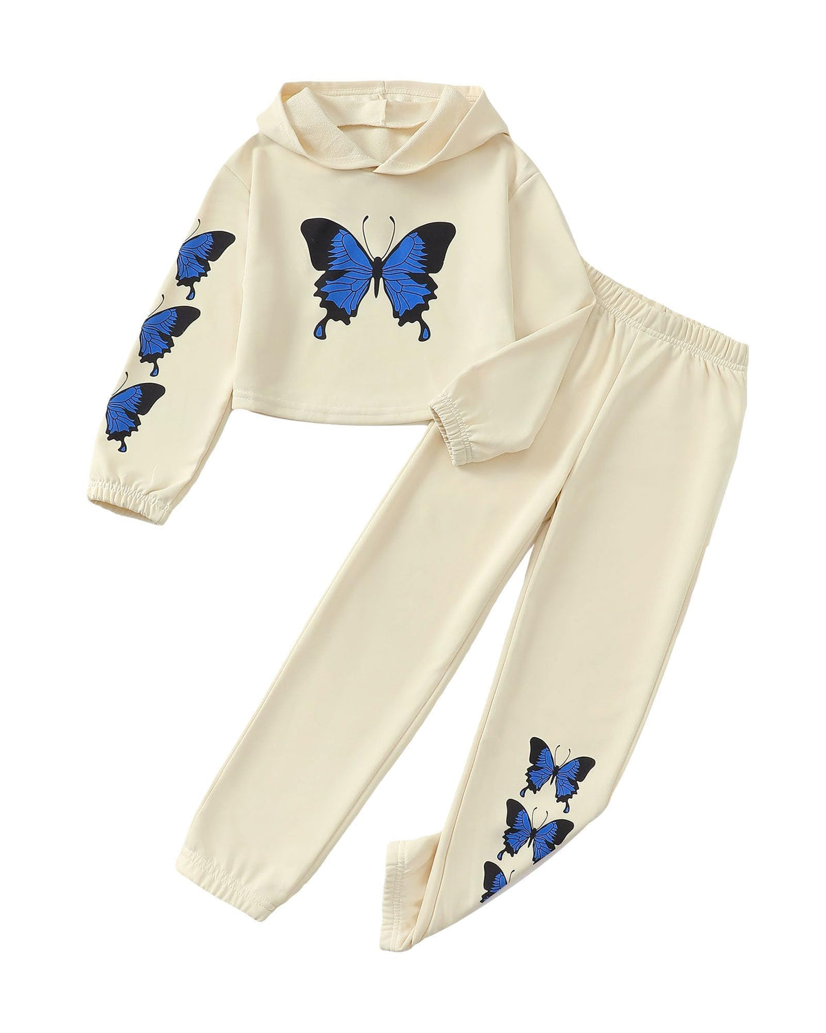 YOURUIKEY Girls Clothes 2 Piece Outfits Sweatsuit Set