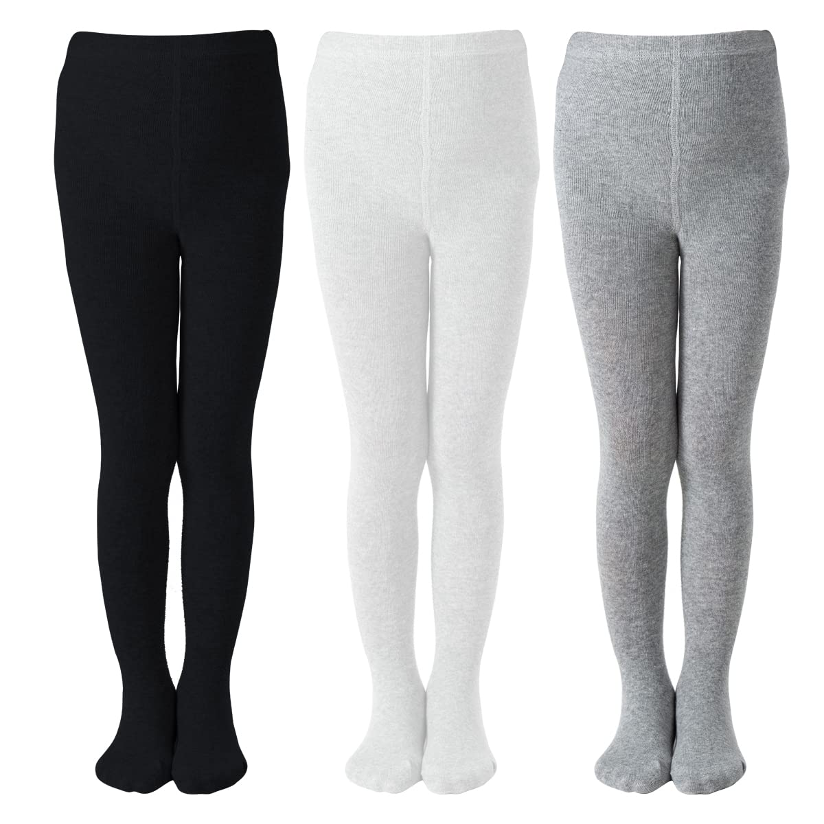 Girls Tights School Uniform Warm Stockings Cotton Solid Leggings For Kids