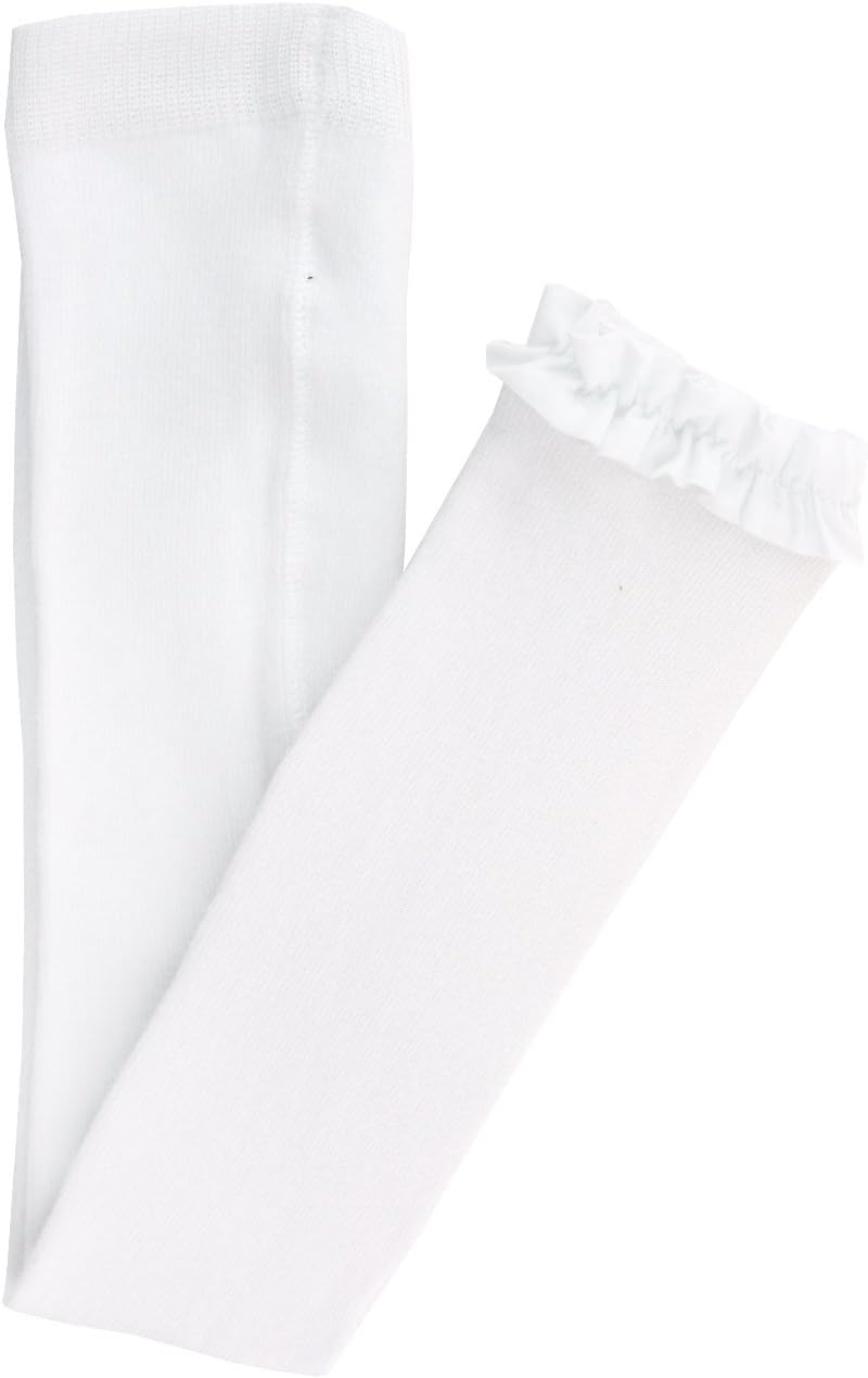 RuffleButts Baby/Toddler Girls Ruffle Tights - Footless Ruffled Tights