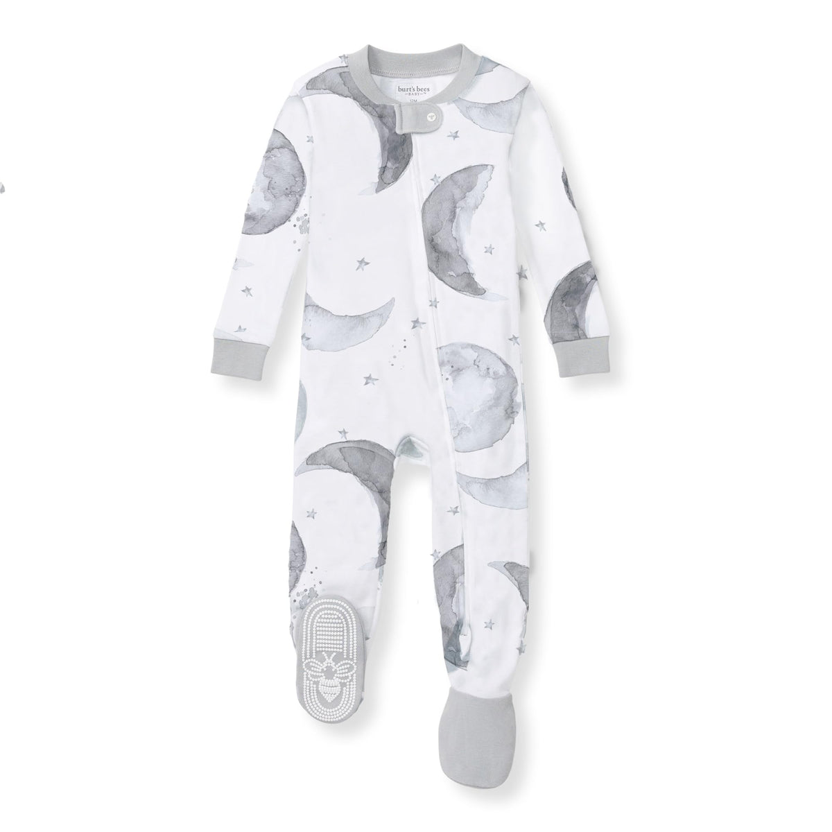 Burt's Bees Baby Boys Footless Pajamas, Sleep and Play Loose Fit, 100% Organic Cotton Soft One-piece PJs, Sizes NB to 6-9 Months