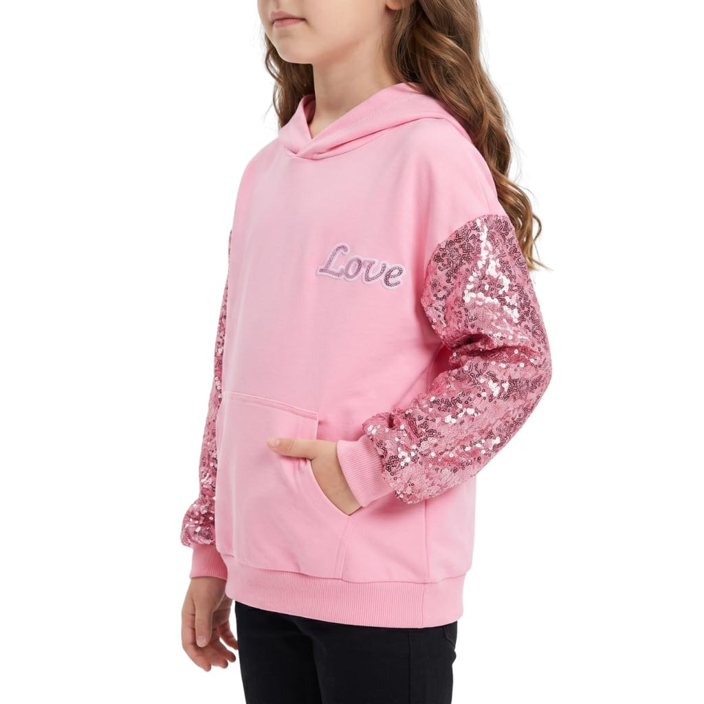 WELAKEN Sweatshirts for Girls Toddler & Kids II Little Girl's Pullover Tops Sweaters & Hoodies