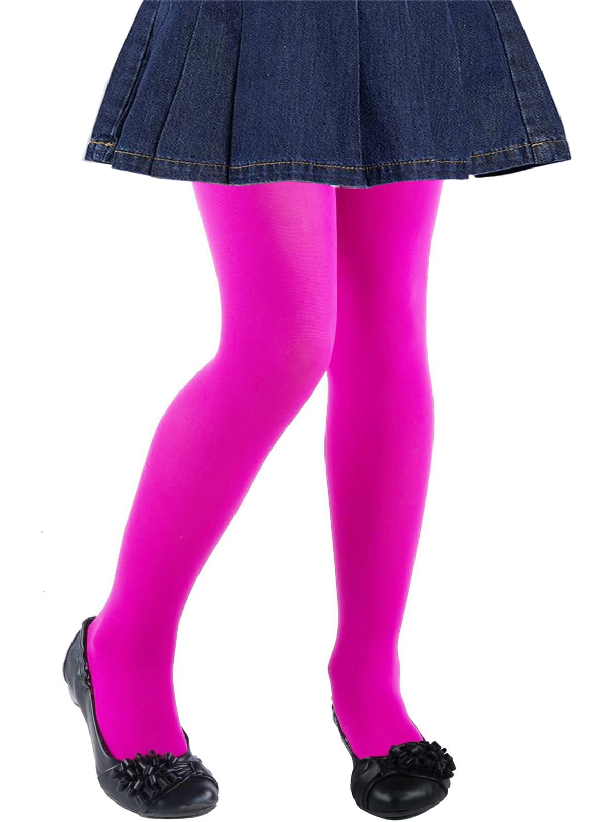 CHUNG Girls Tights 60D Opaque Dance Pantyhose Halloween Cosplay Costume