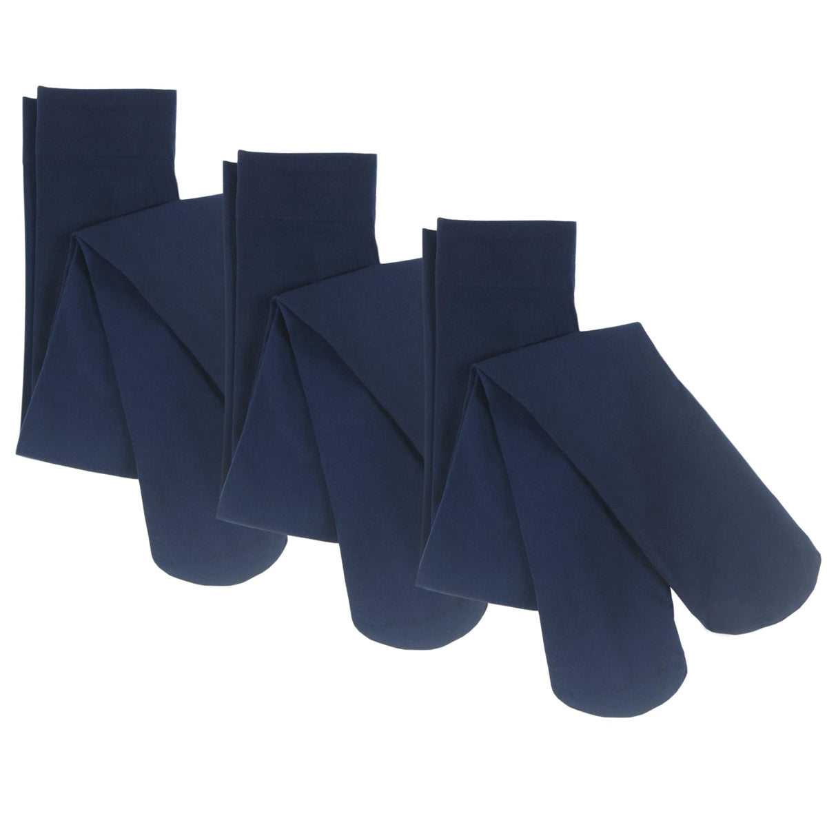 Paralinda Girls Dance Tights Student School Tights 40 Den 3-Pack